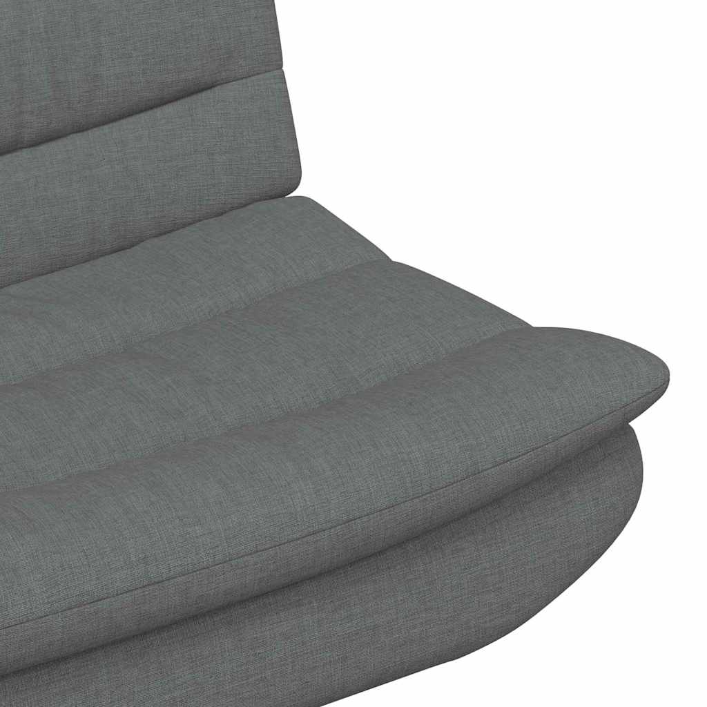 Swivel Chair Dark grey 63 x 75 x 76 cm Fabric