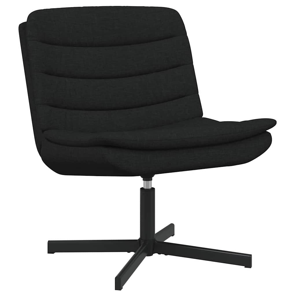 Swivel Chair Black 63 x 75 x 76 cm Fabric