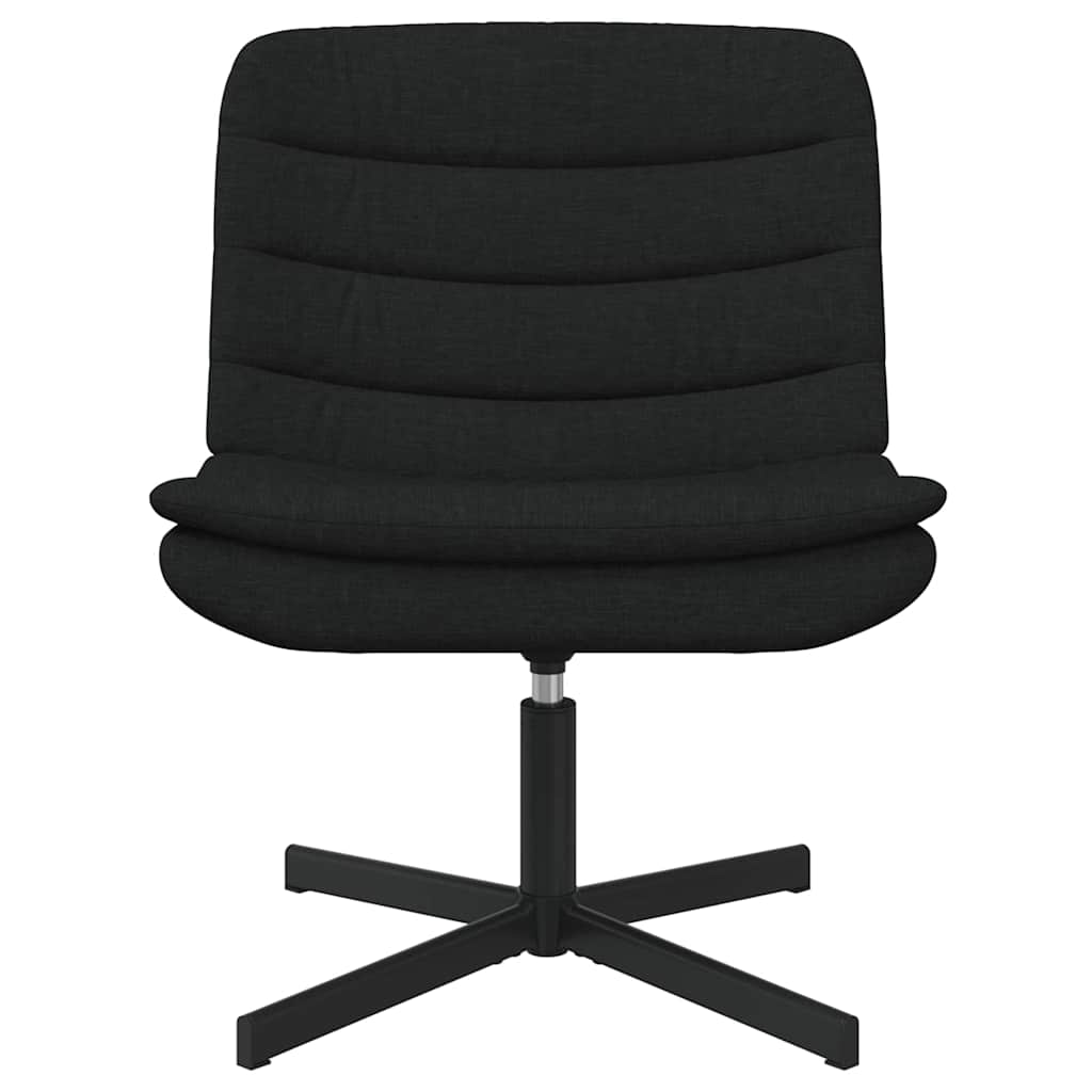 Swivel Chair Black 63 x 75 x 76 cm Fabric