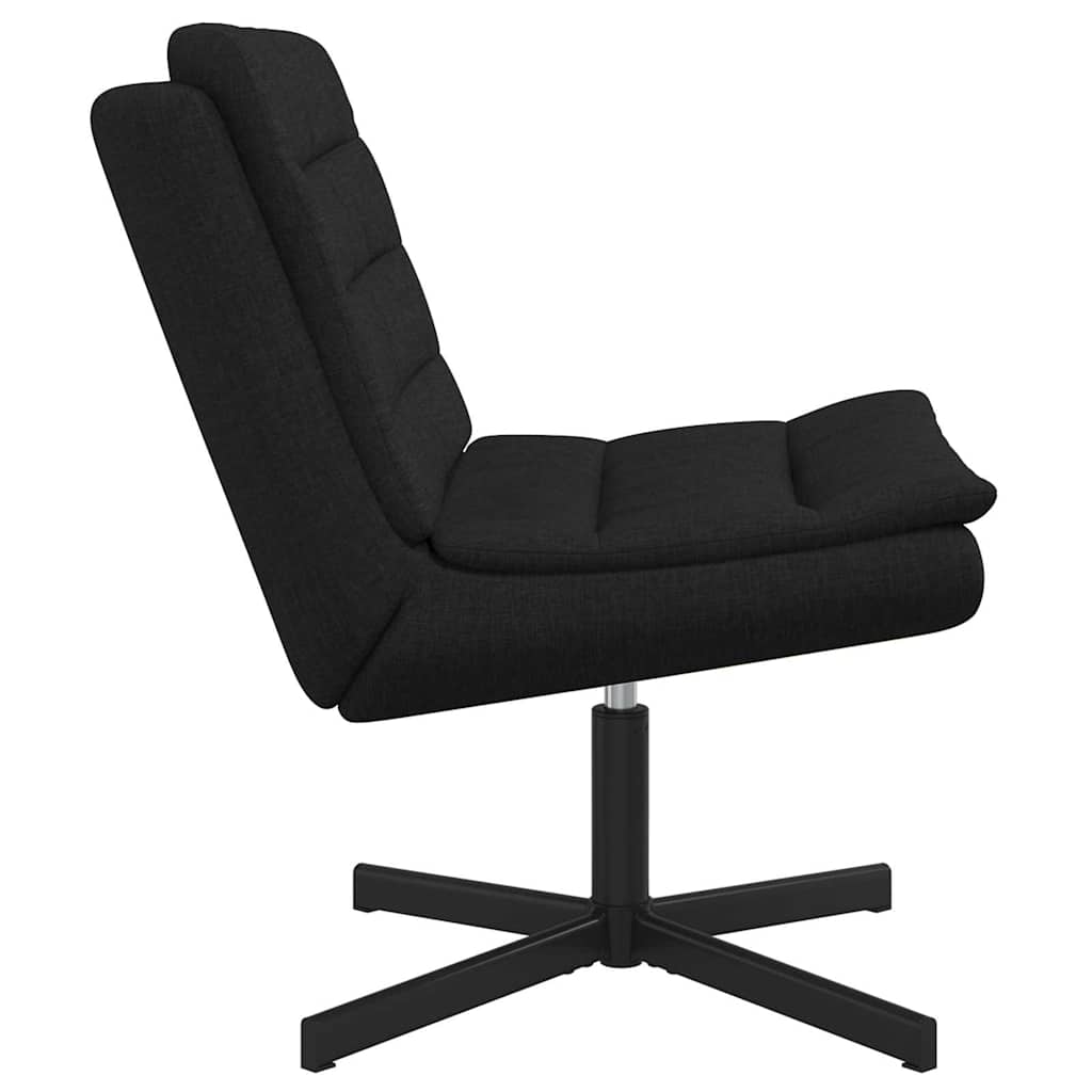 Swivel Chair Black 63 x 75 x 76 cm Fabric