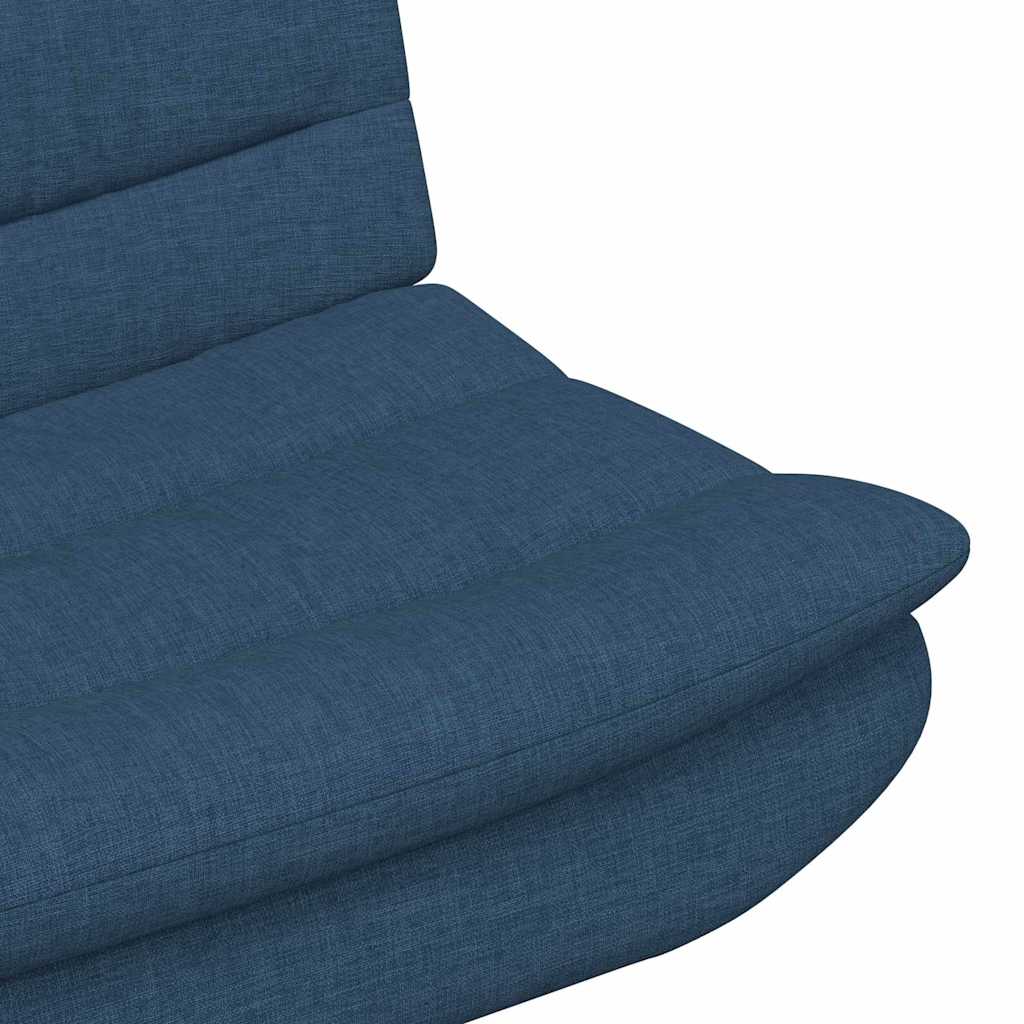 Swivel Chair Blue 63 x 75 x 76 cm Fabric