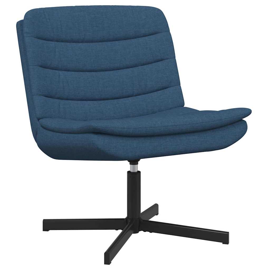 Swivel Chair Blue 63 x 75 x 76 cm Fabric