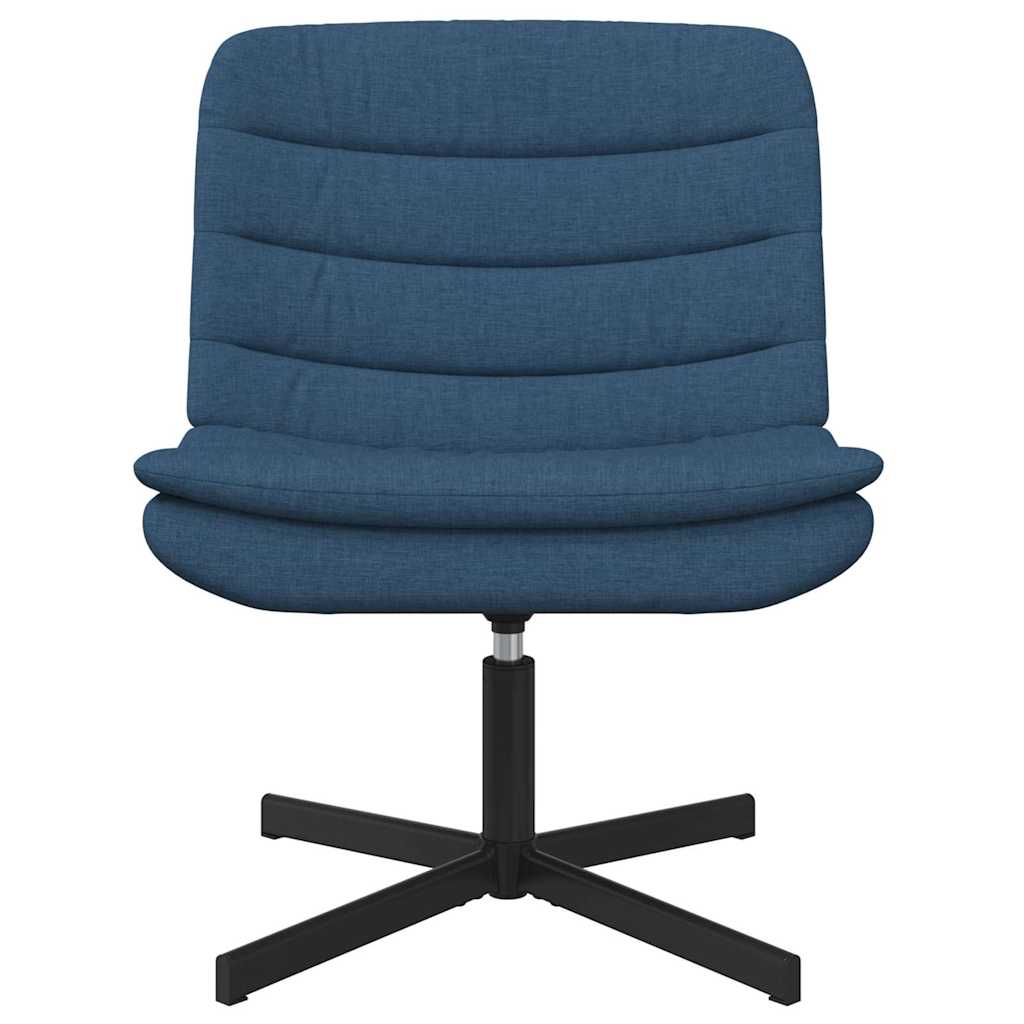 Swivel Chair Blue 63 x 75 x 76 cm Fabric