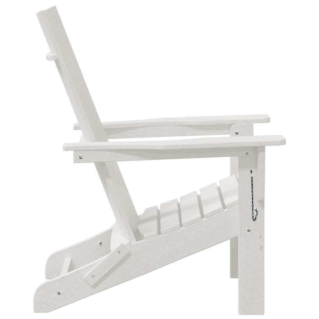 Garden Lounge Furniture 2 pcs White 74.5 x 80.5 x 90cm Plastic