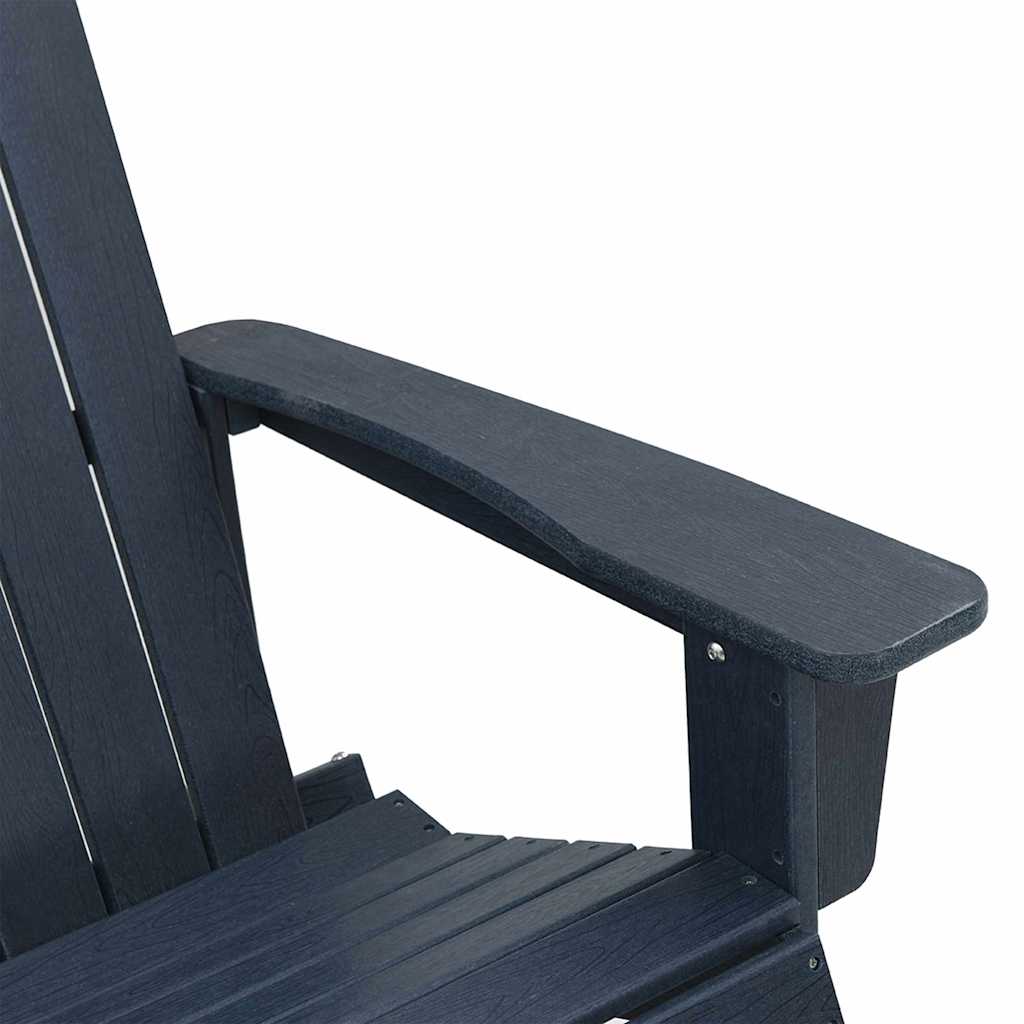 Garden Lounge Set Navy blue HDPE