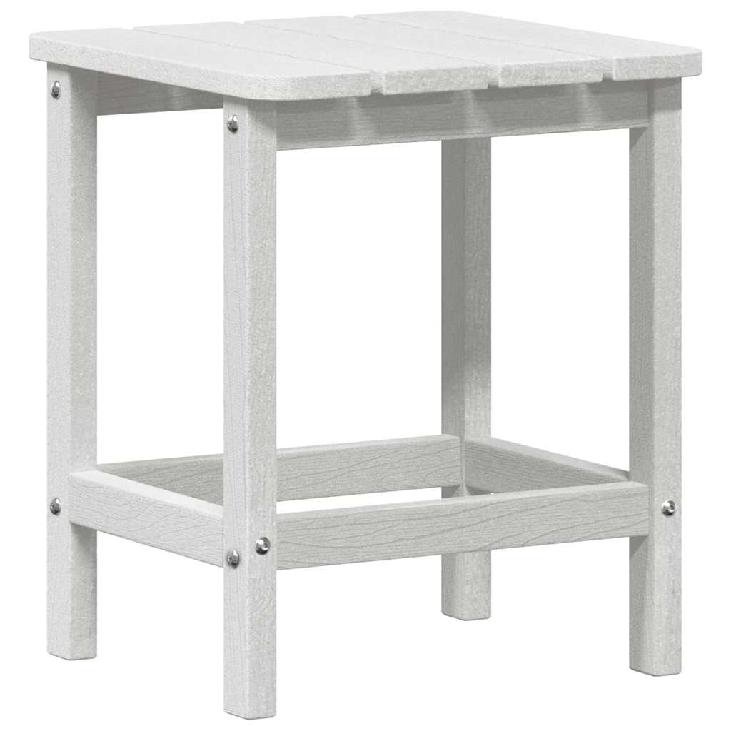 Garden Lounge Furniture 3 pcs White 38 x 38 x 46cm Polyethylene