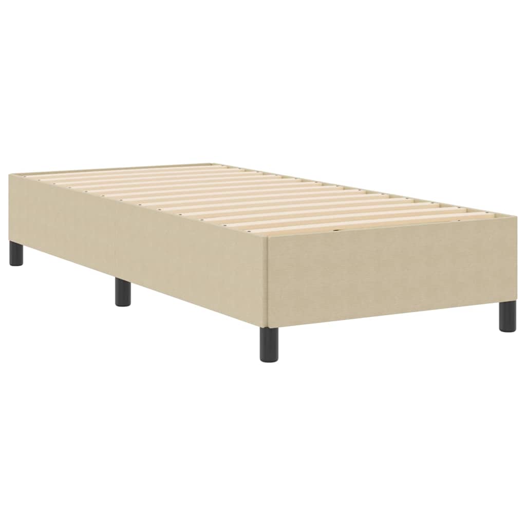 Bed Frame Grey Green 80 x 200 cm Corduroy fabric