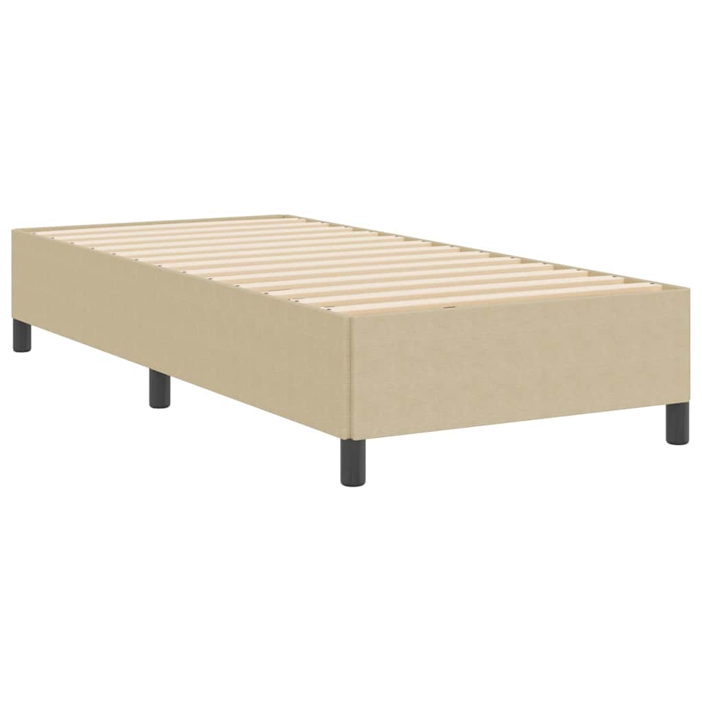 Bed Frame Grey Green 100 x 200 cm Corduroy fabric