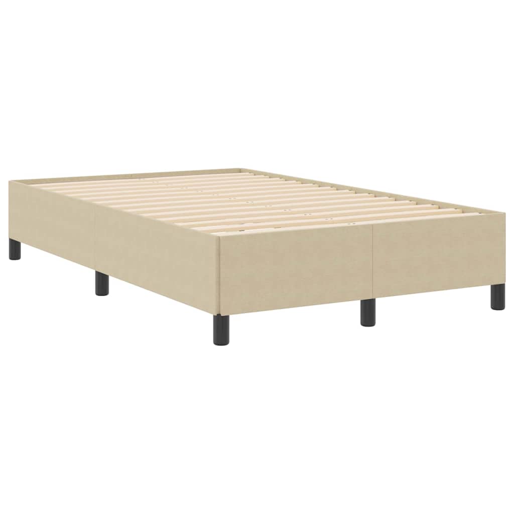 Bed Frame Grey Green 120 x 190 cm Corduroy fabric