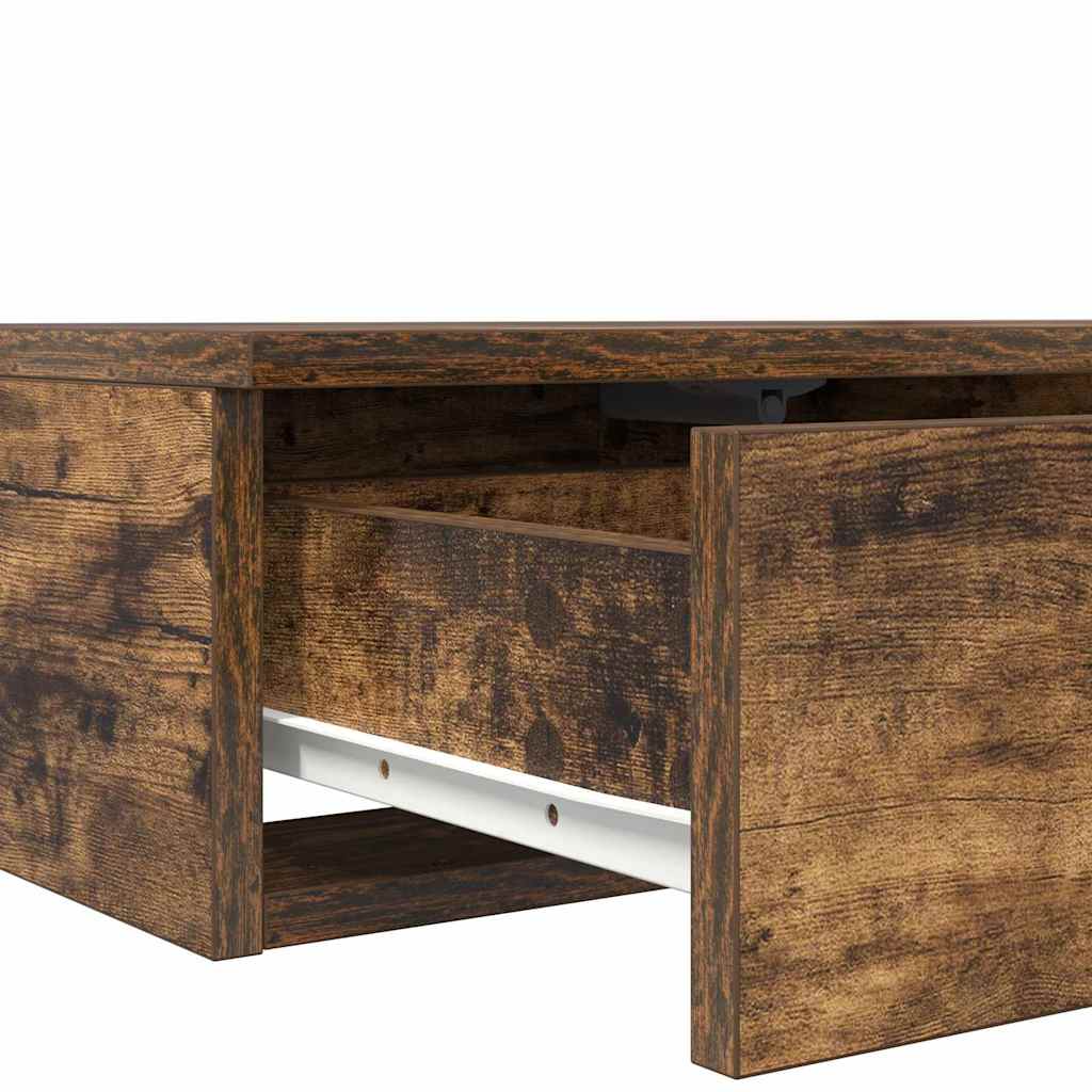 Bed Drawers Smoked oak 100 x 36.5 x 16.5 cm Engineered wood
