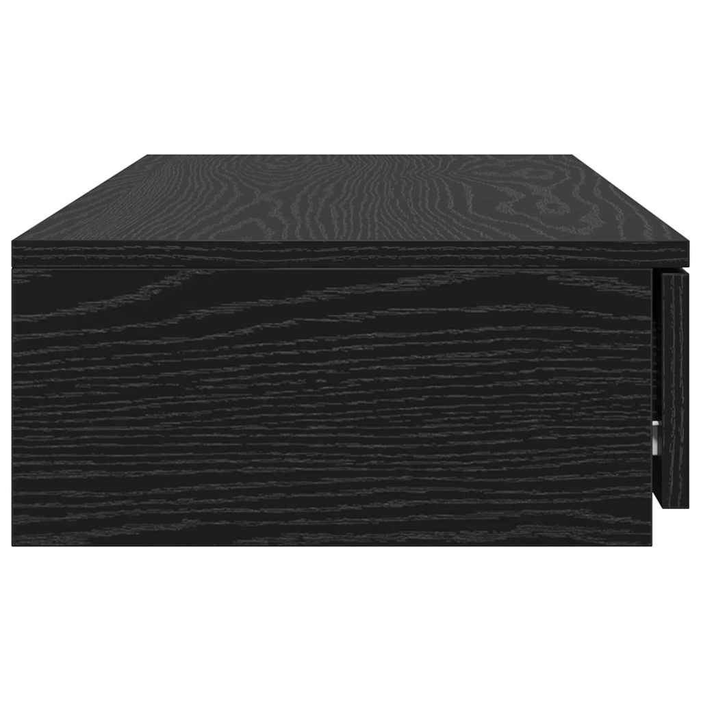 Bed Drawers Black oak 80 x 36.5 x 16.5 cm Engineered wood