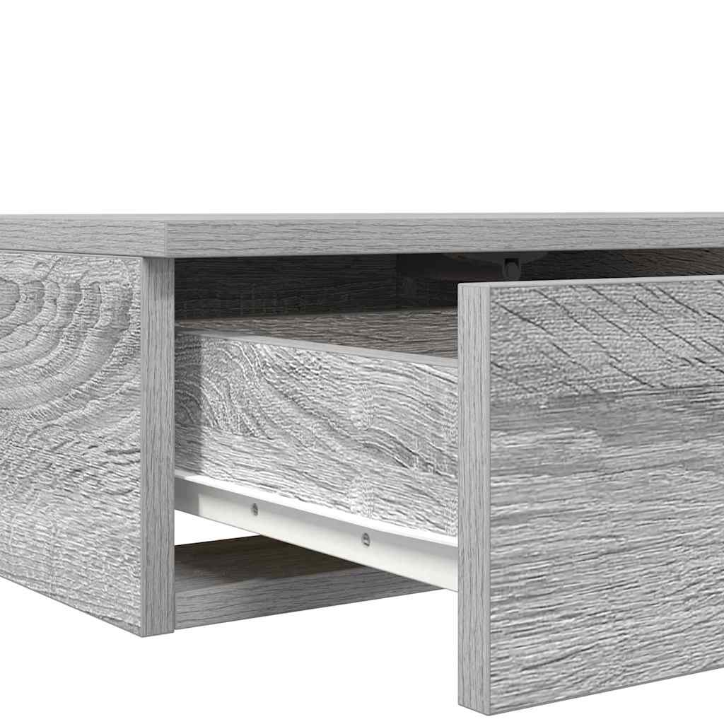 Bed Drawers Grey sonoma 90 x 36.5 x 16.5 cm Engineered wood