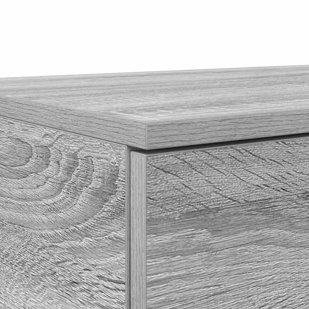 Bed Drawers Grey sonoma 90 x 36.5 x 16.5 cm Engineered wood