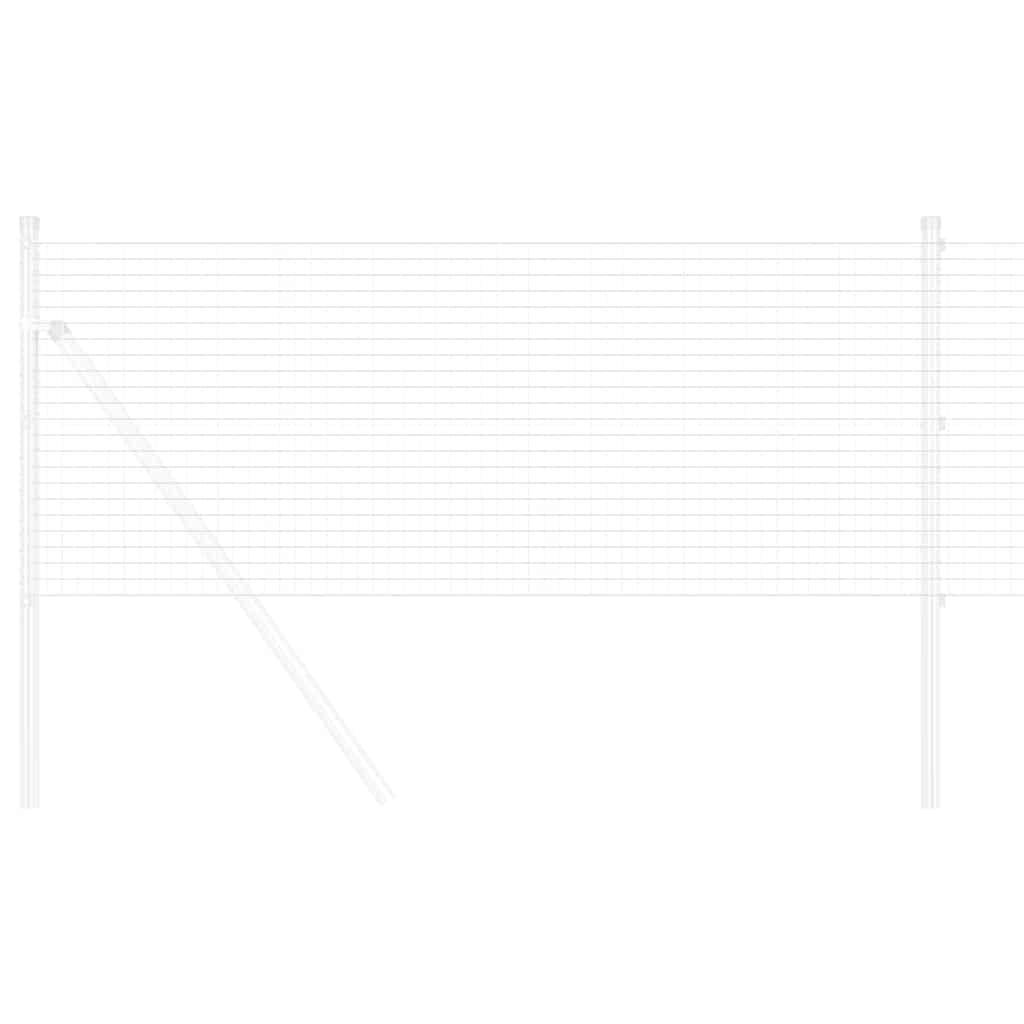 Welded Wire Fence Silver 0.4 x 100 m Steel