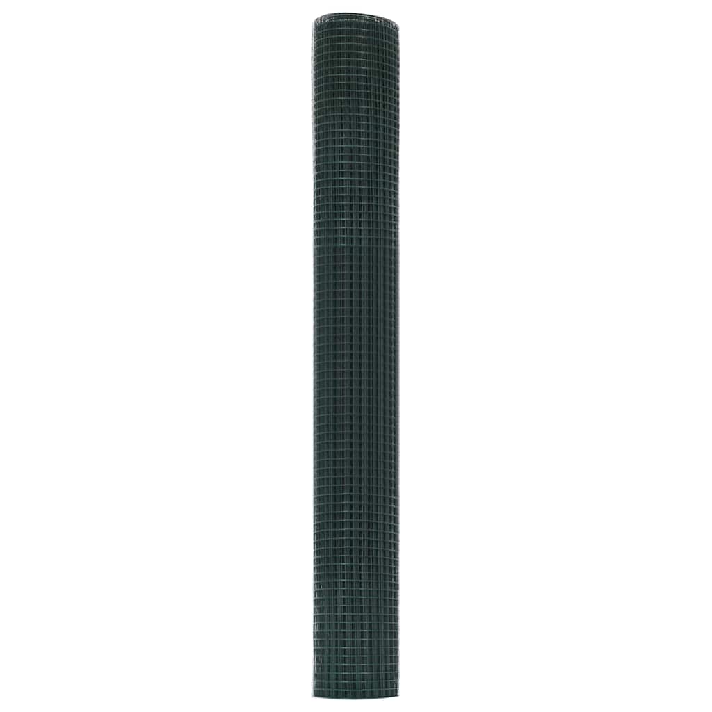 Welded Wire Fence Green 1.2 x 25 m Steel