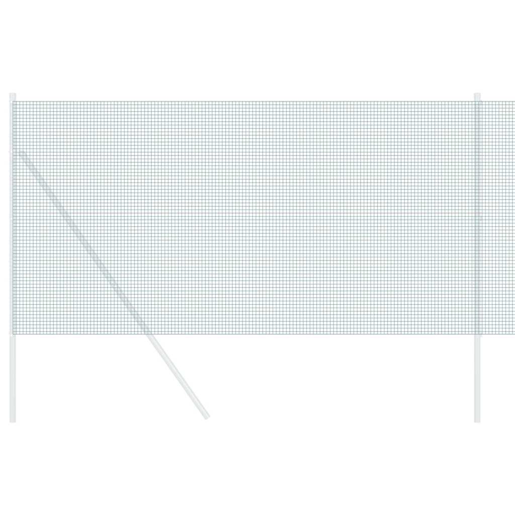 Welded Wire Fence Green 1.2 x 25 m Steel