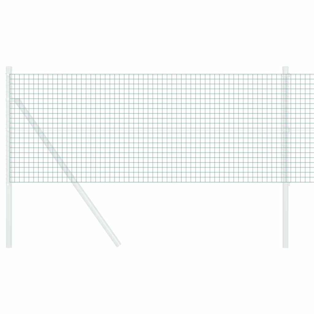 Welded Wire Fence Green 0.4 x 50 m Steel