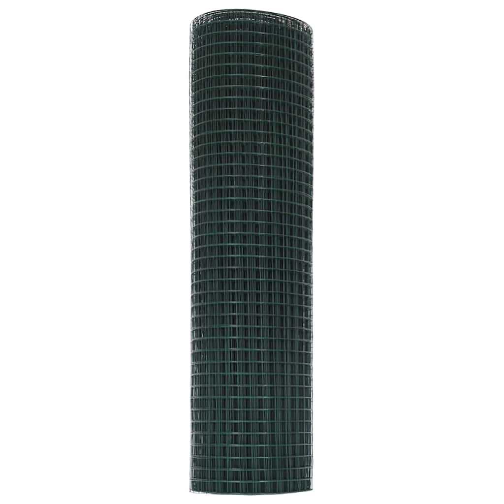 Welded Wire Fence Green 0.6 x 100 m Steel