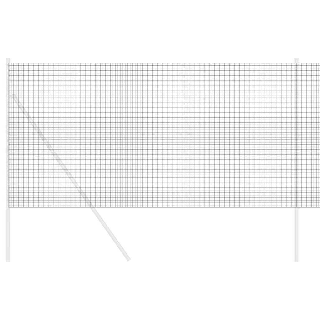 Welded Wire Fence Grey 1.4 x 10 m Steel