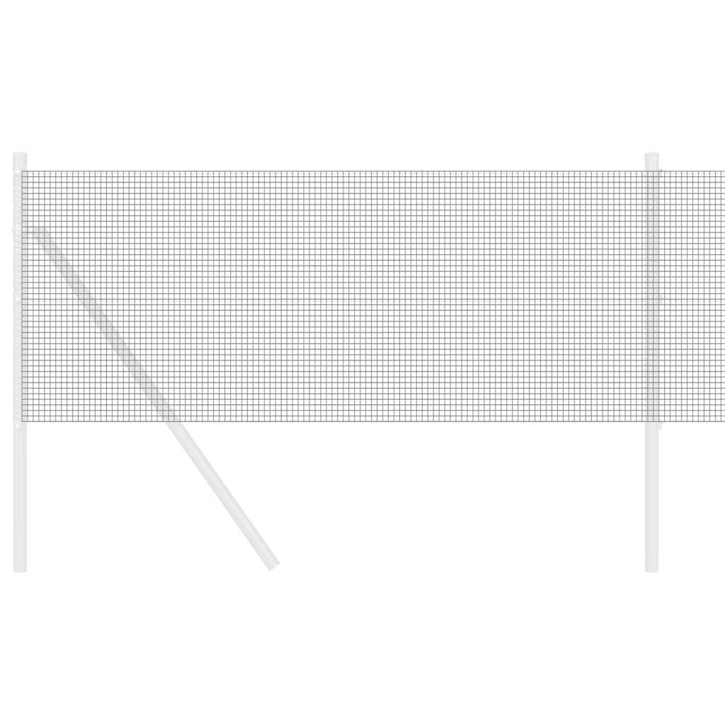 Welded Wire Fence Grey 0.8 x 50 m Steel