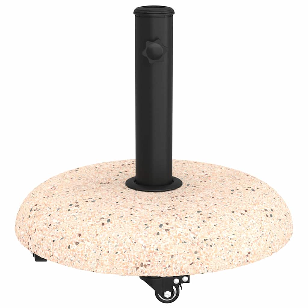 Parasol Base Yellow and Black 45 x 45 x 40 cm
