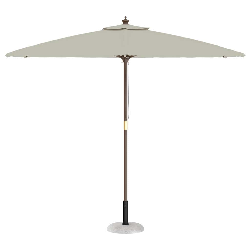 Parasol Base Light Grey and Grey 45 x 45 x 40 cm