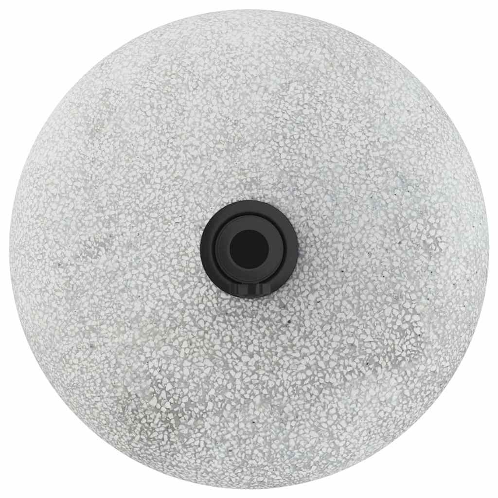 Parasol Base Light Grey and Grey 45 x 45 x 40 cm