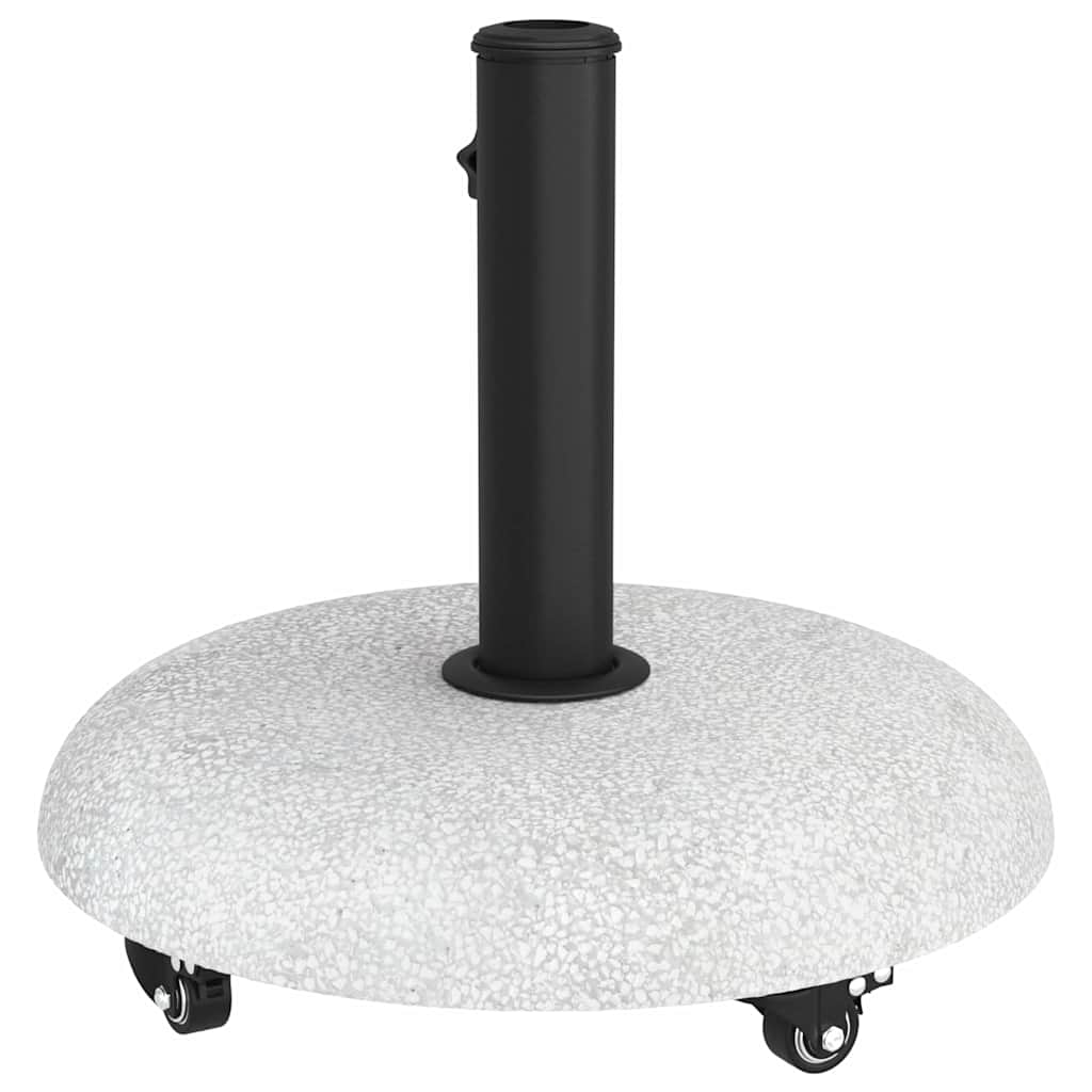 Parasol Base Light Grey and Black 45 x 45 x 40 cm