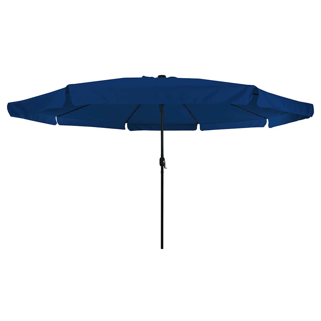Garden Parasol Blue and Black 395 x 395 x 245 cm