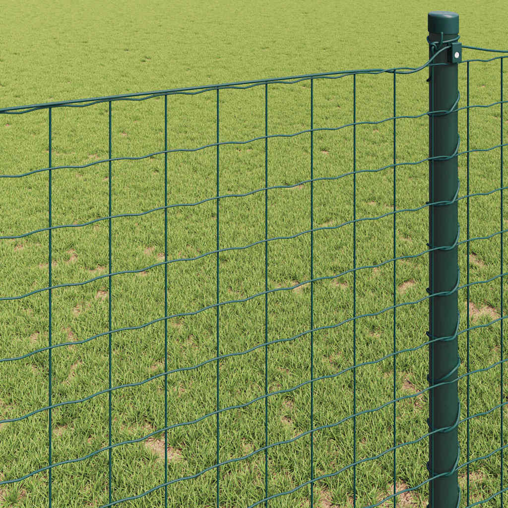 Euro Fence Green 1.4 x 10 m PVC-coated iron