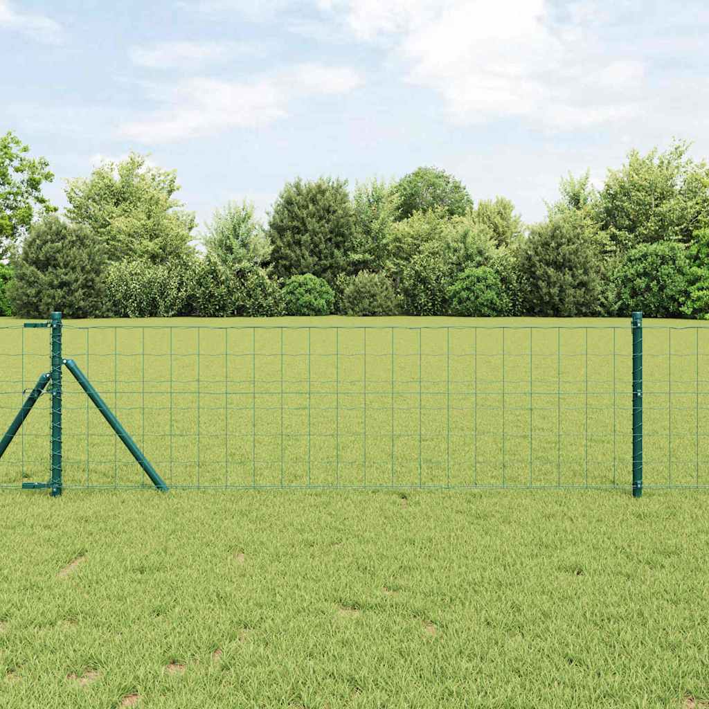 Euro Fence Green 0.6 x 10 m PVC-coated iron
