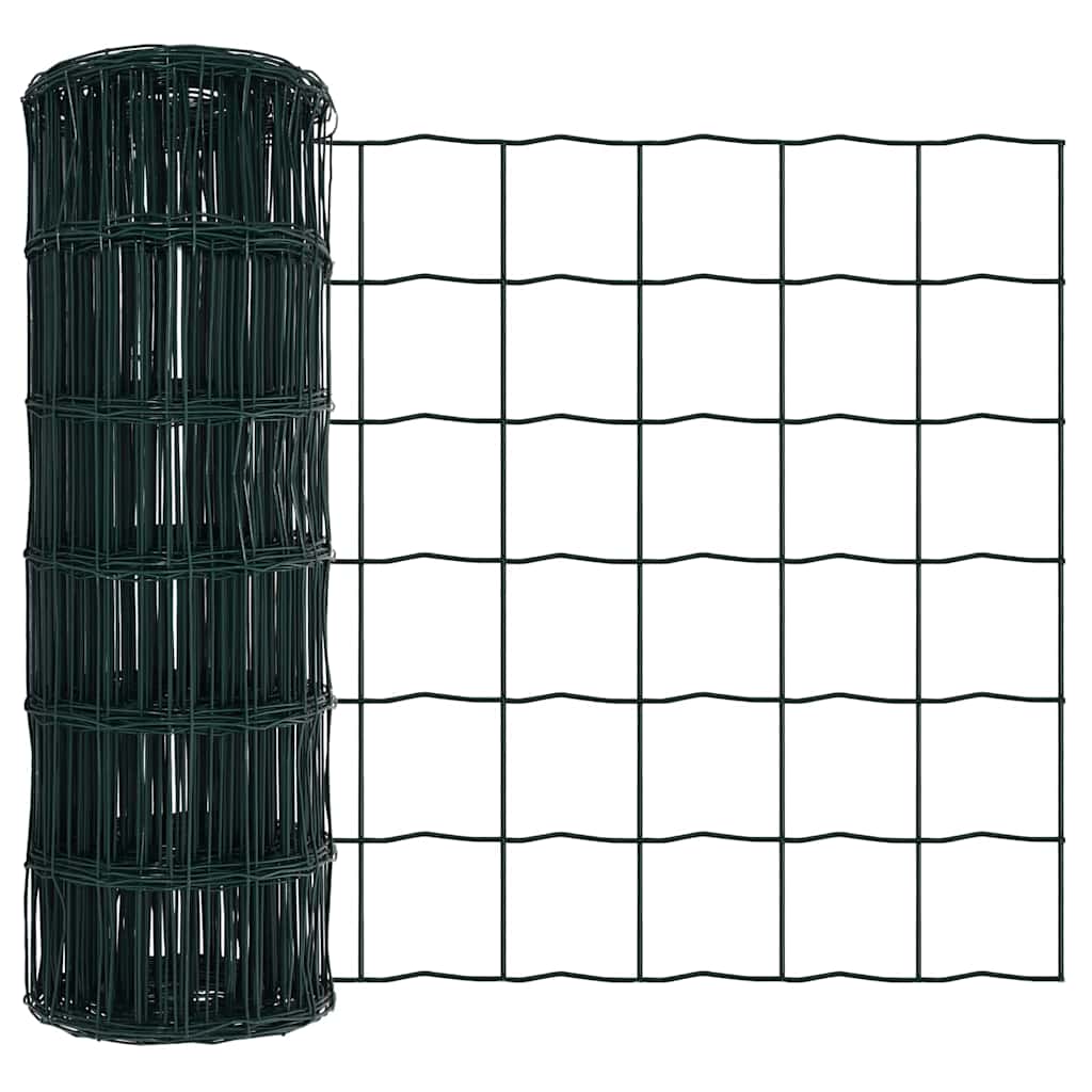 Euro Fence Green 0.6 x 50 m PVC-coated iron