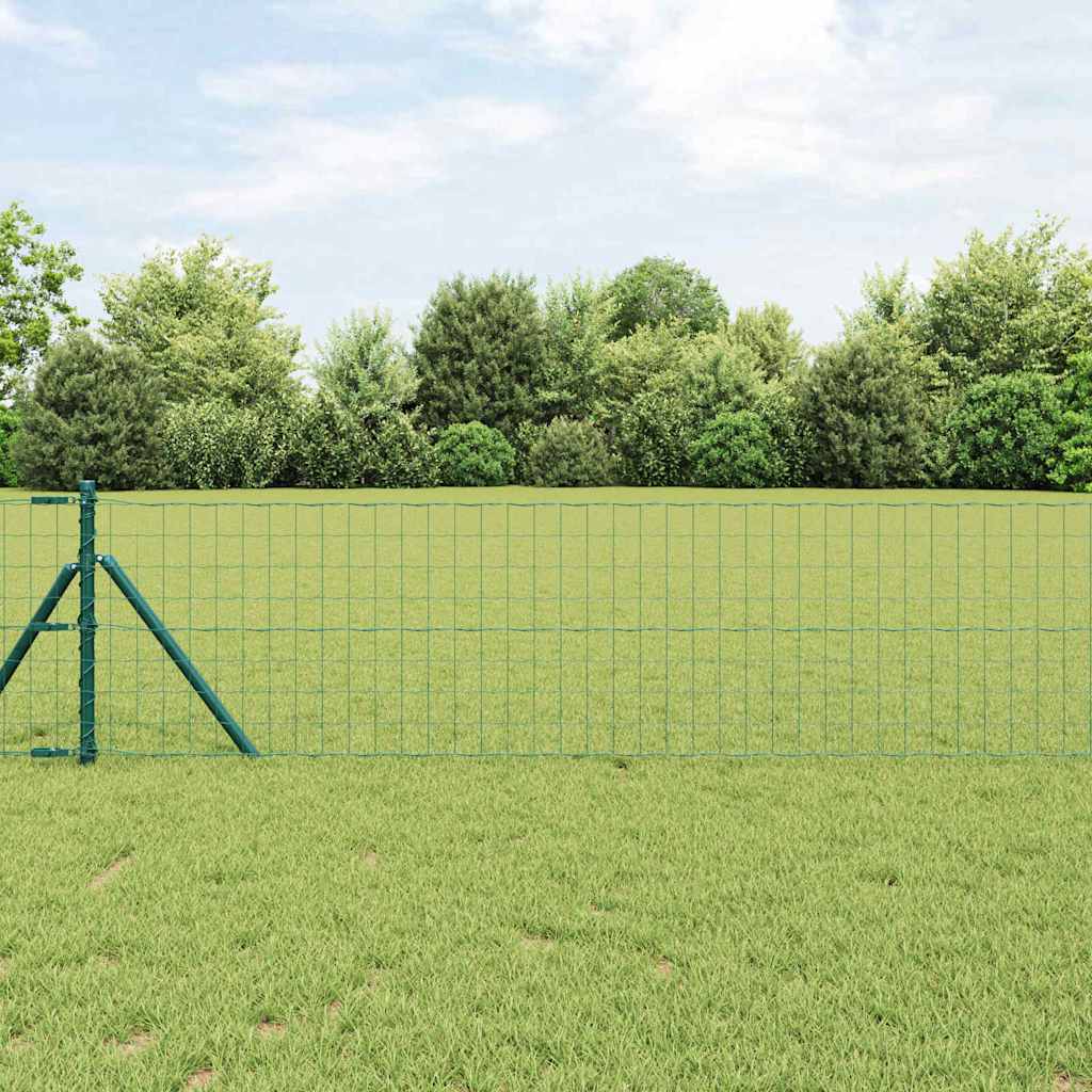 Euro Fence Green 0.4 x 10 m PVC-coated iron