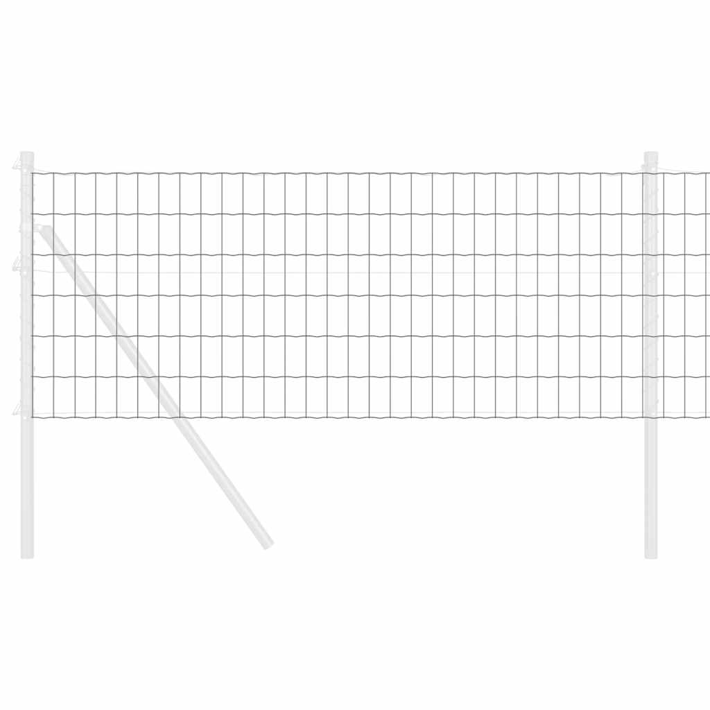 Euro Fence Grey 0.4 x 50 m PVC-coated iron