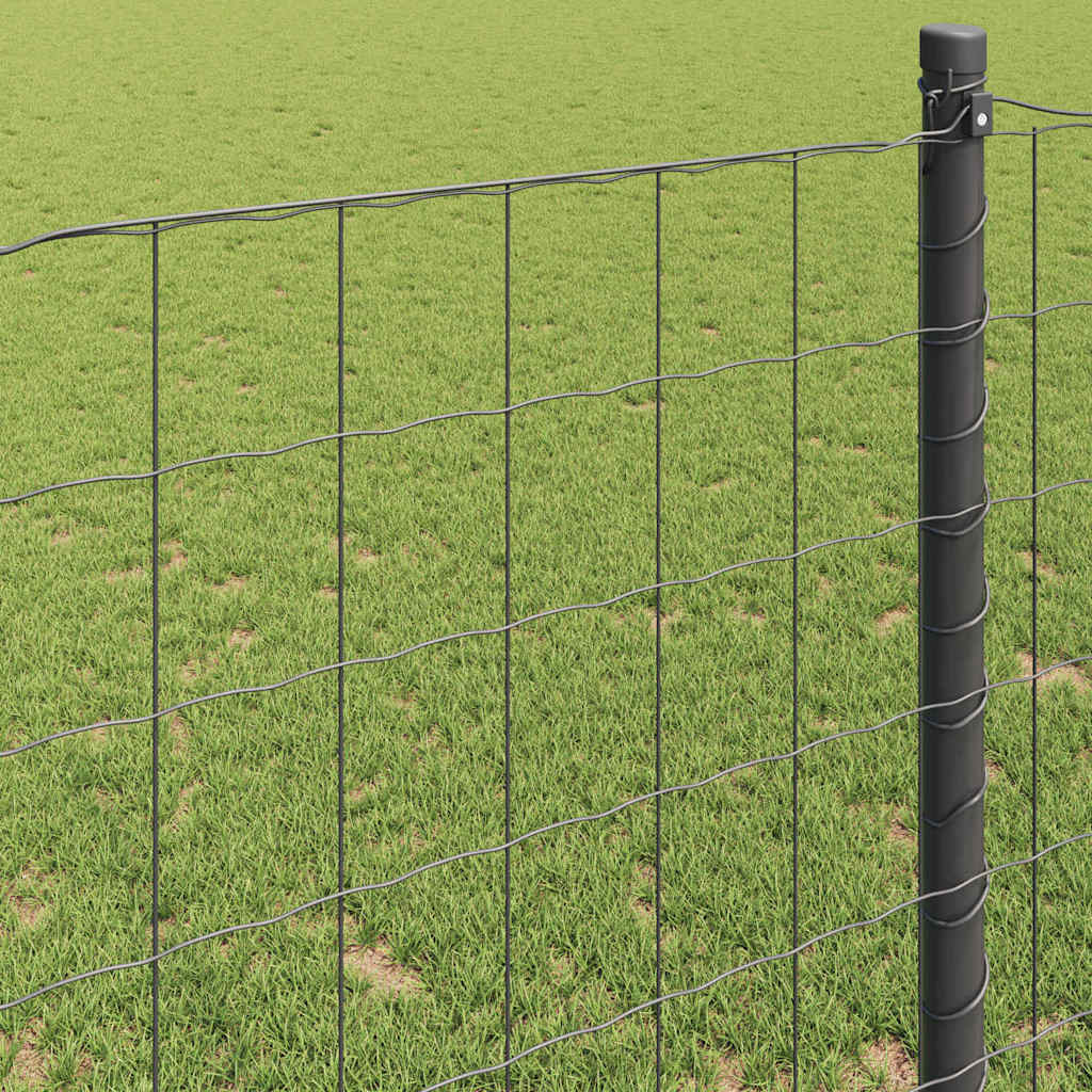 Euro Fence Grey 0.4 x 50 m PVC-coated iron