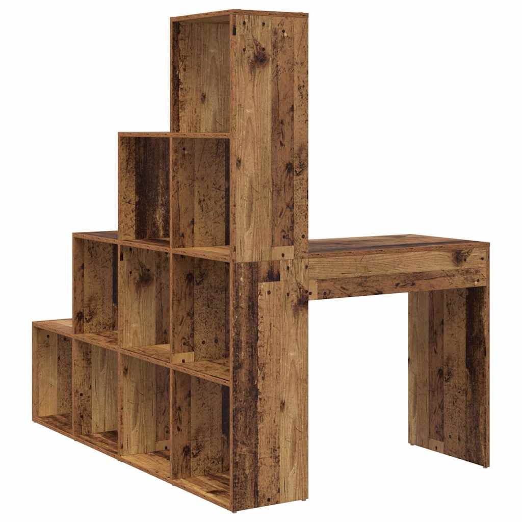 Corner Desk Old wood 101.5 x 149.5 x 149.5 cm Engineered wood