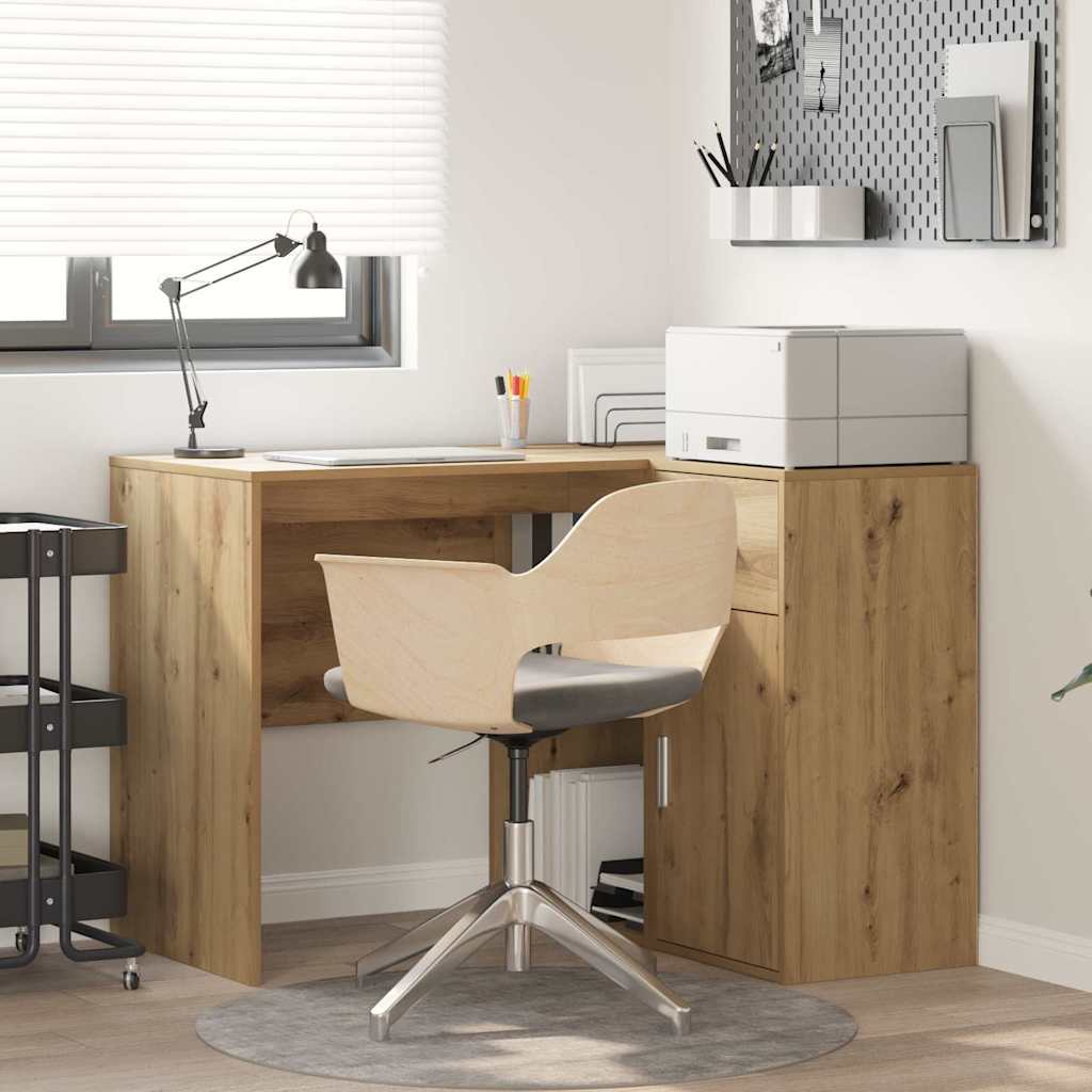 Corner Desk Artisan oak 102 x 50 x 75 cm Engineered wood
