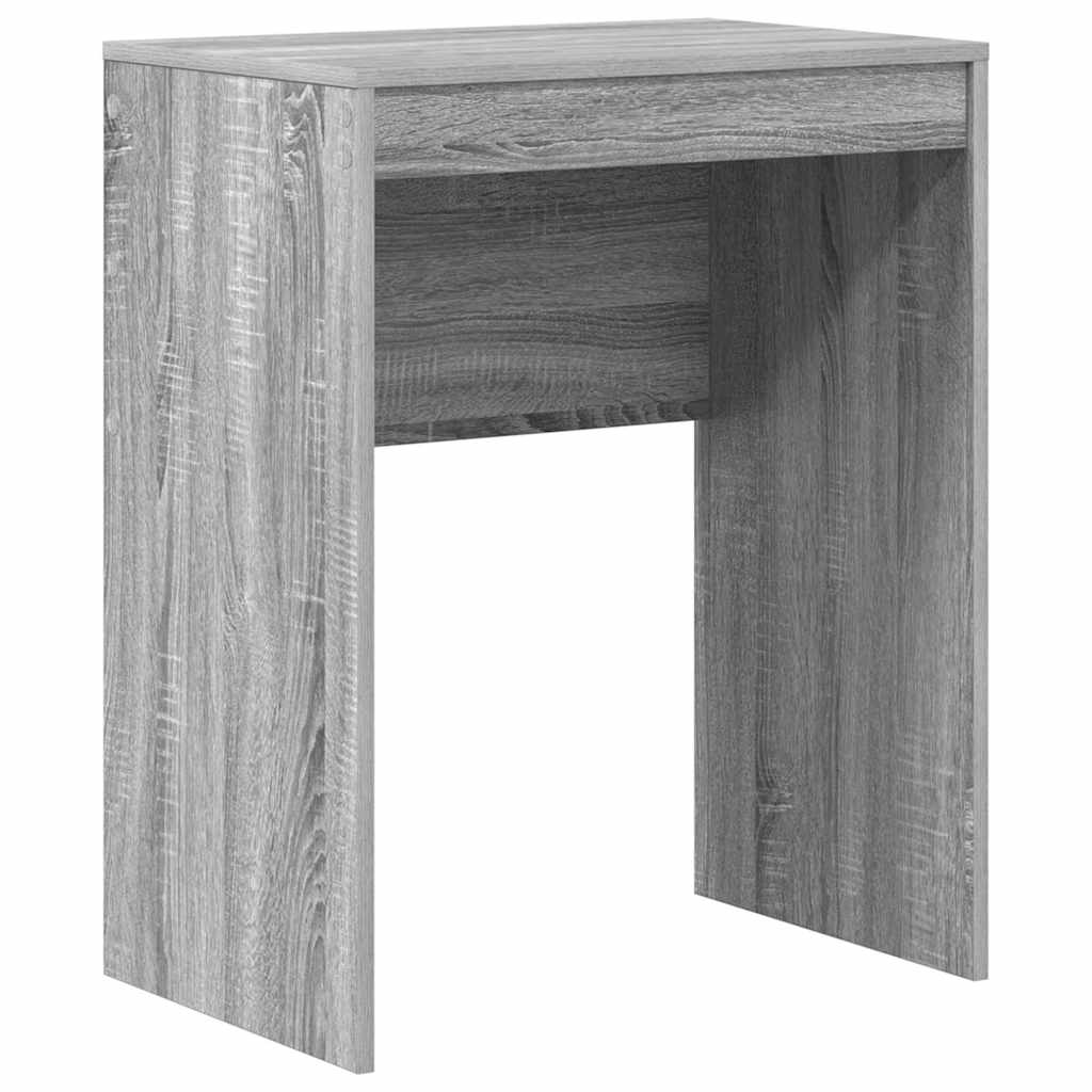 Desk with Storage 2 pcs Grey sonoma 45.5 x 34 x 127 cm