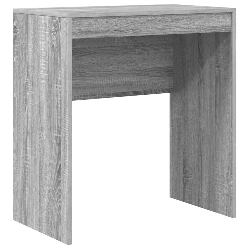 Desk with Storage with Drawer 2 pcs Grey sonoma 70 x 40 x 76 cm