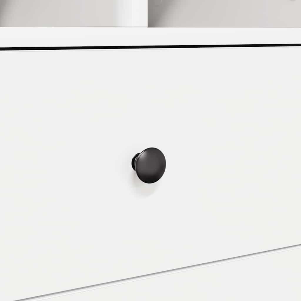Desk with Storage 2 pcs White 70 x 50 x 76 cm Engineered wood
