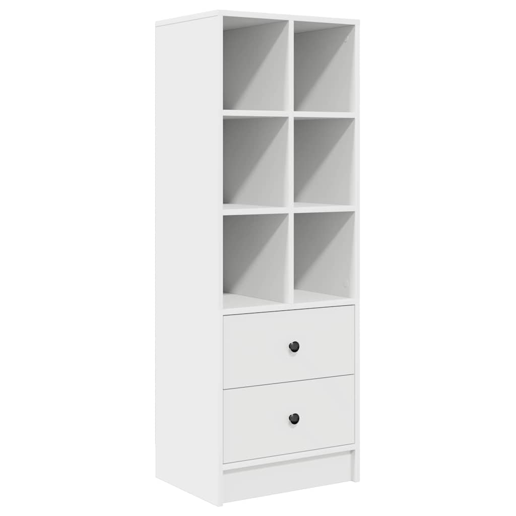 Desk with Storage 2 pcs White 70 x 50 x 76 cm Engineered wood