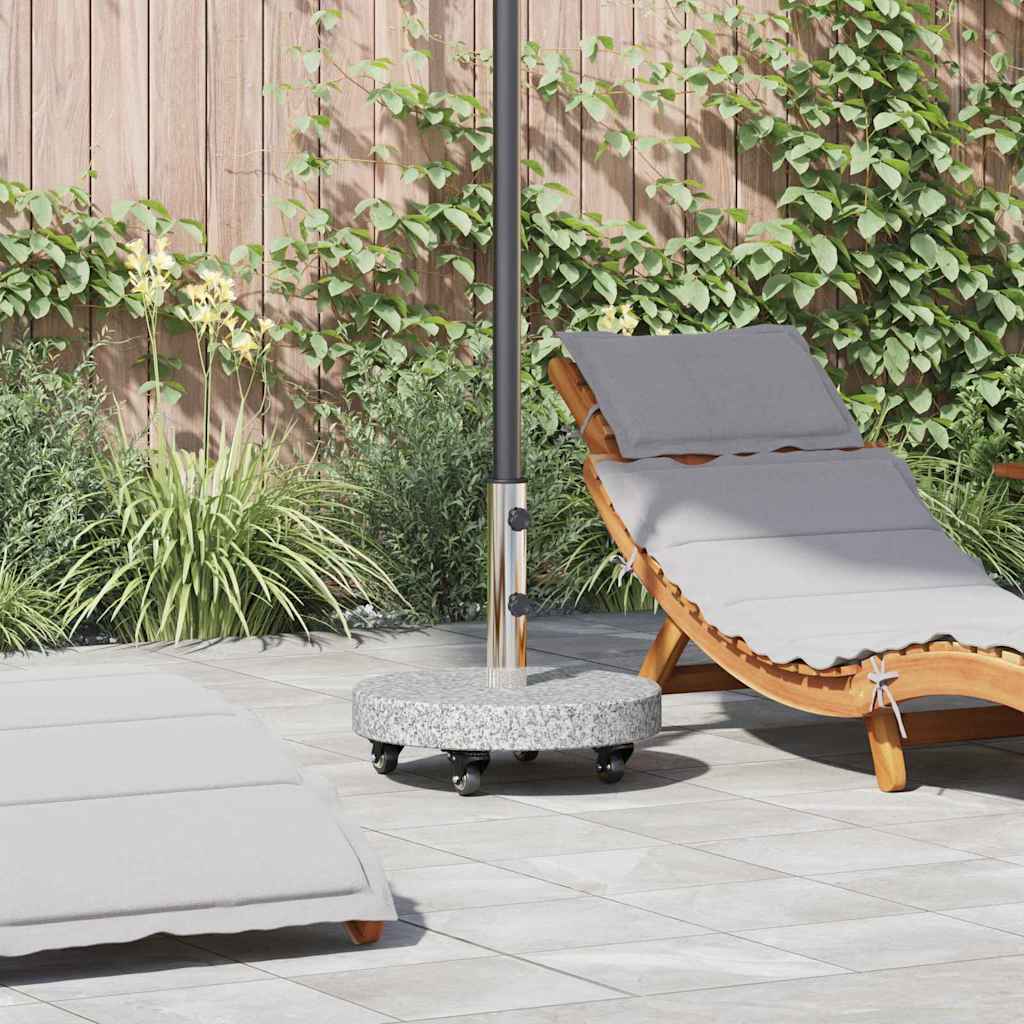 Parasol Base Grey 45 x 45 x 45 cm Granite