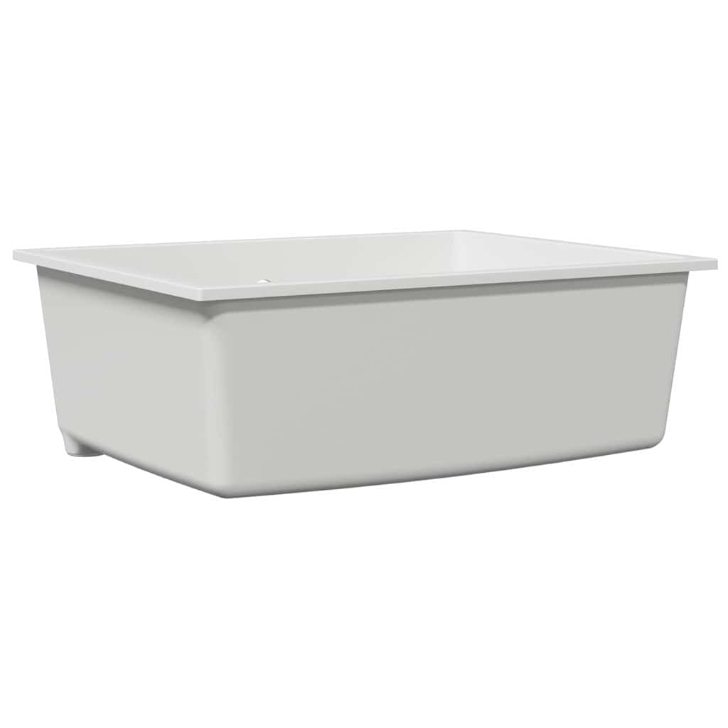 Kitchen Sink White 54 x 44 x 20 cm Granite