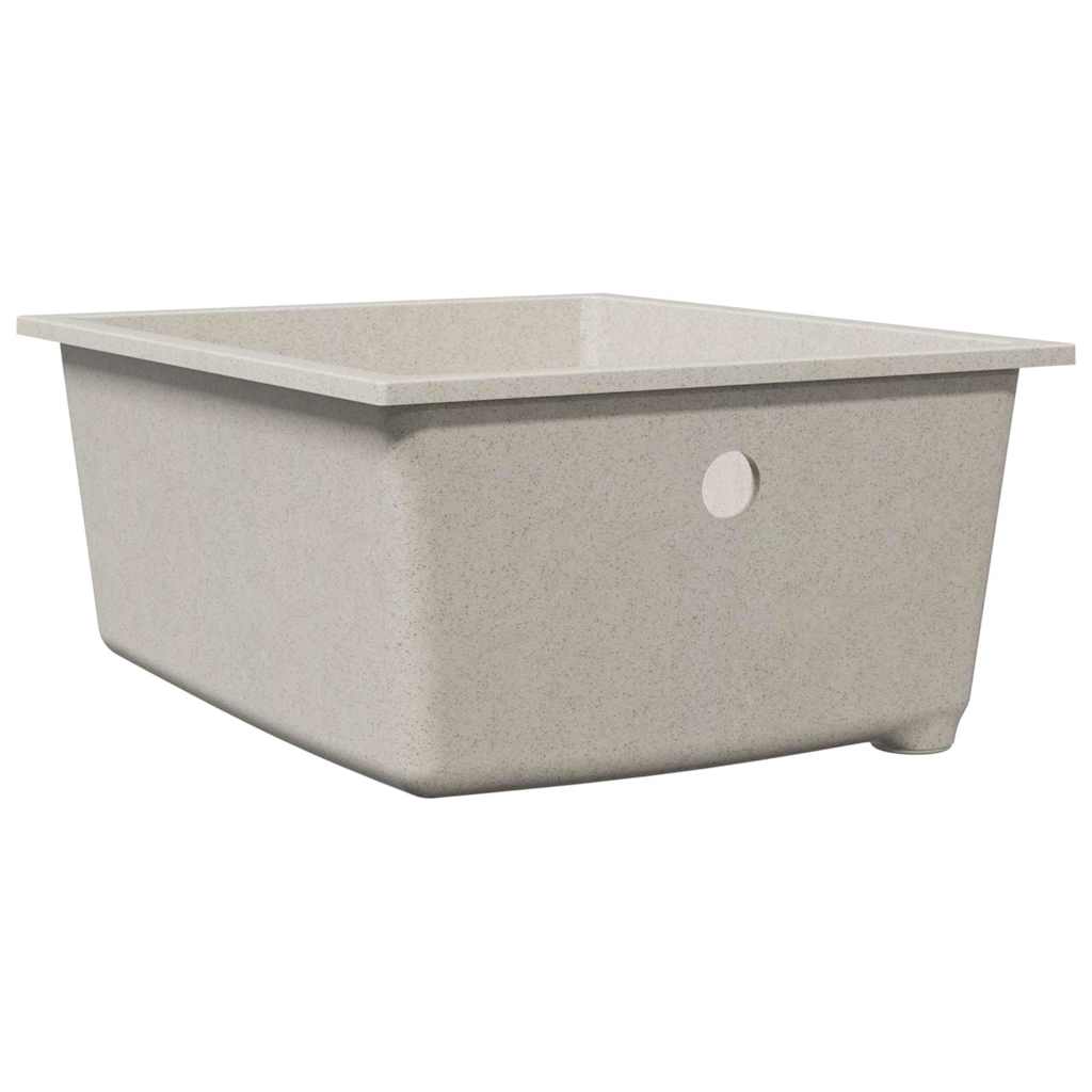 Kitchen Sink Beige 38 x 44 x 20 cm Granite