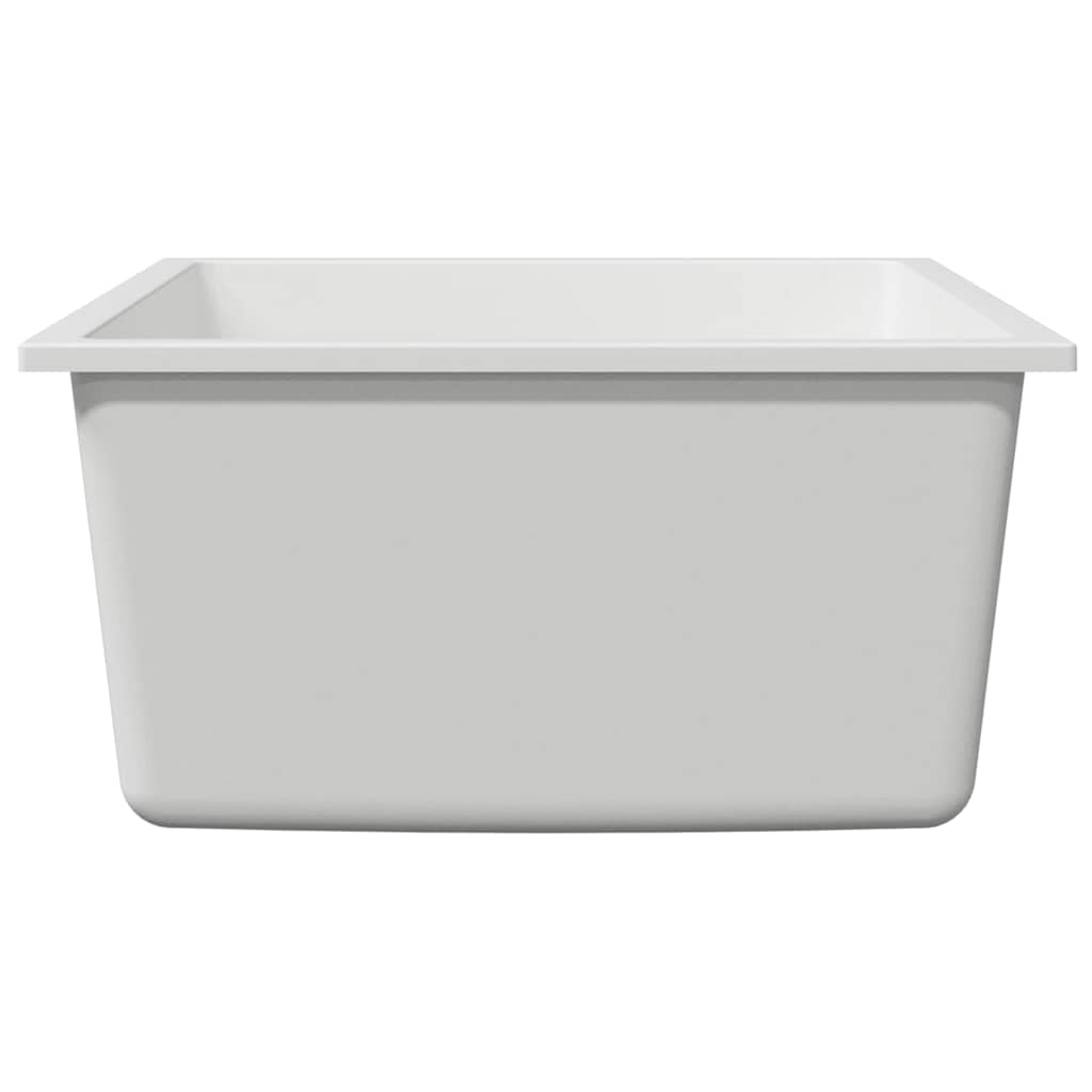 Kitchen Sink White 38 x 44 x 20 cm Granite