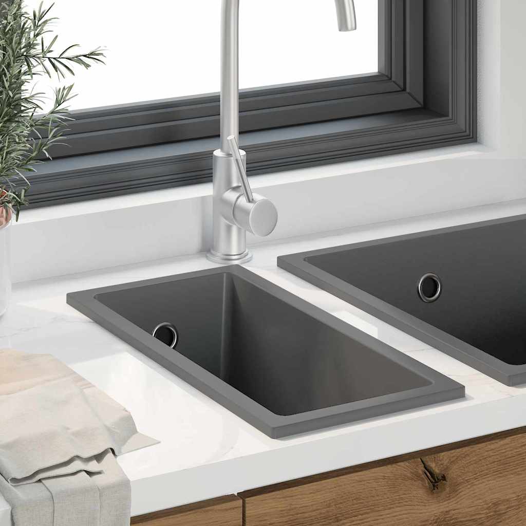 Kitchen Sink Grey 21 x 44 x 14 cm Granite