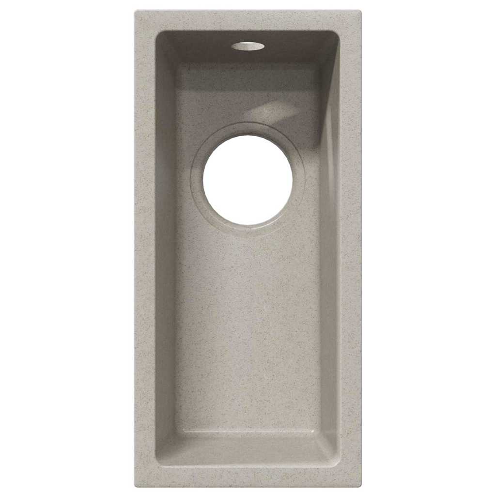 Kitchen Sink Beige 21 x 44 x 14 cm Granite