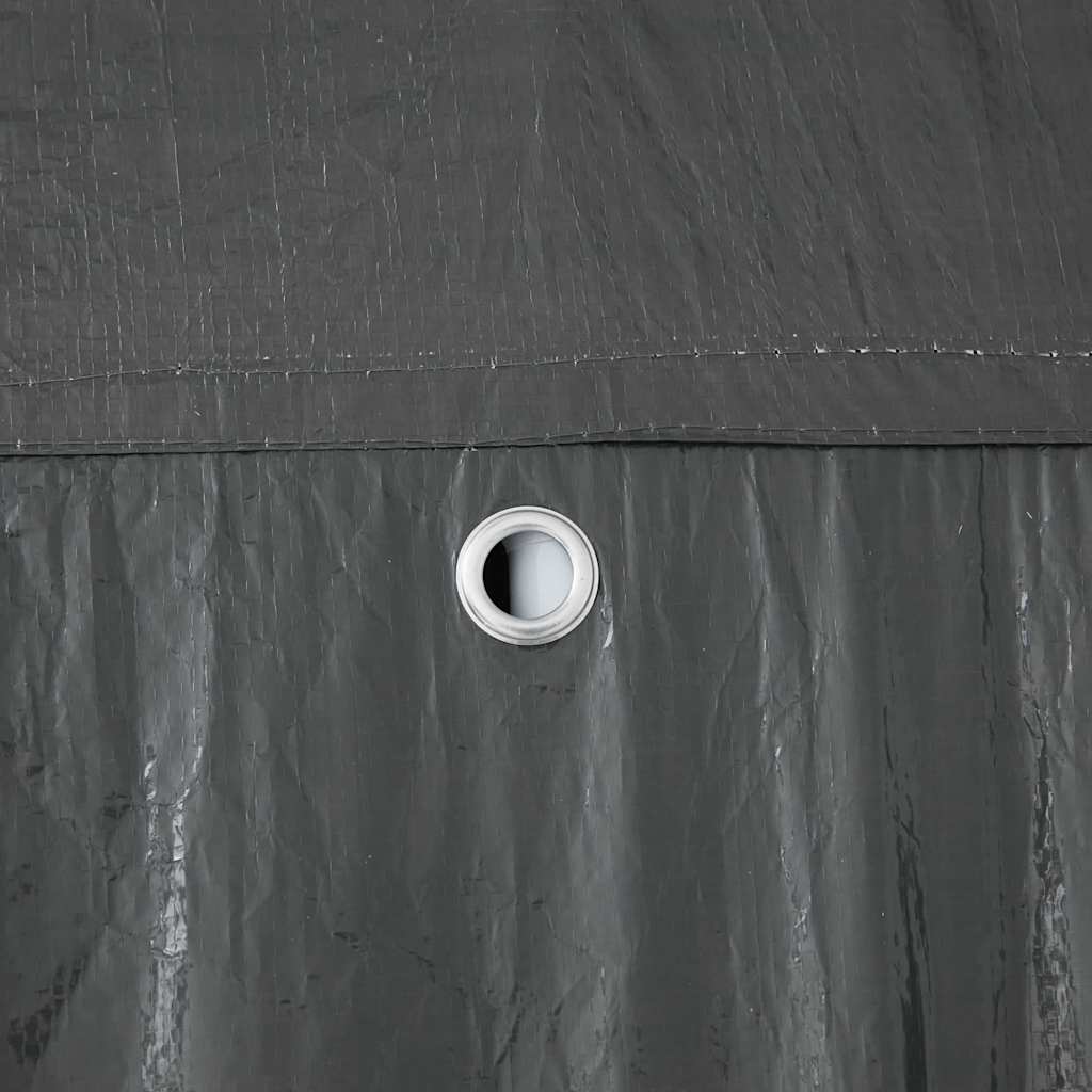Party Tent Anthracite and White 400 x 400 x 266 cm