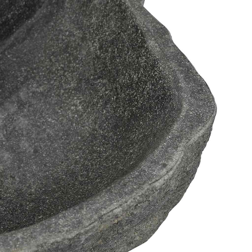 Wall Hung Basin Grey (38-45) x (30-35) x 15 cm River stone