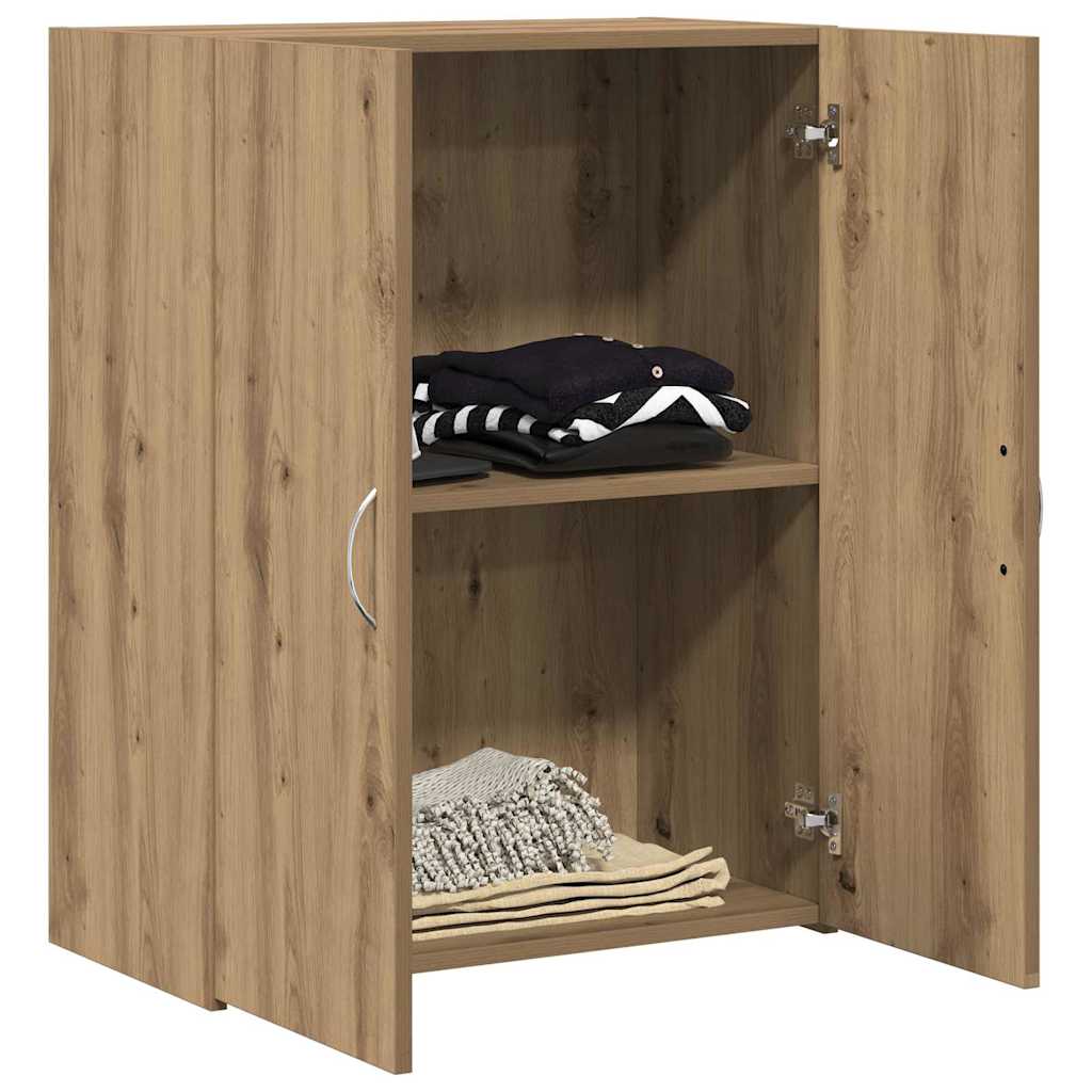 Office Cabinet - Artisan Oak - 60 x 32 x 77.5 cm - Engineered Wood